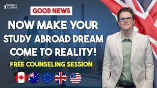 Good News |  Free Counseling Session for Study Abroad | UK News 