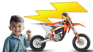 NEW electric dirtbike from KTM! (2023 KTM SX E-3)