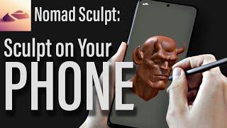 Nomad Sculpt: Sculpting Models on your Phone!