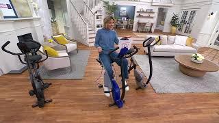 FITNATION EZ Step Upright & Recumbent Bike w/ 16 Levels on QVC