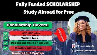 Study Abroad with Fully funded scholarships | No Extra Application Required