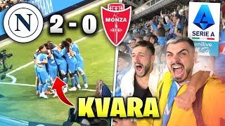  SALUTATE LA CAPOLISTA! NAPOLI-MONZA 2-0 | LIVE REACTION STADIO MARADONA HD