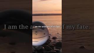 I Am The Architect Of My Fate [Morning Affirmations] #shorts