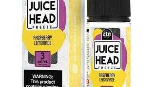 juice head freeze raspberry lemonade vape juice review (voa - andrew)