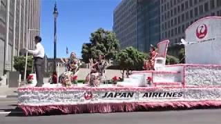 Northern California Cherry Blossom Parade 2019 Japan Airlines & Cherry Blossom Queen & Court