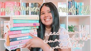 Books I Read This Summer (romance/rom coms with summer vibes)