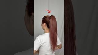 높고 안처지는 포니테일 이렇게만 하세요!