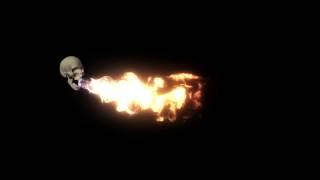 Fire Breathing skull