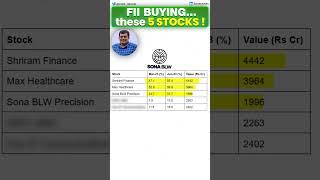 Do you have these 5 STOCKS ? ....
