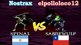 Killer Instinct (SUPER NES) - Nostrax vs elpolloloco12