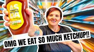 OMG HOW MUCH KETCHUP DO WE EAT? | HUGE Weekly Grocery Shopping HAUL | ASDA, TESCO & ALDI