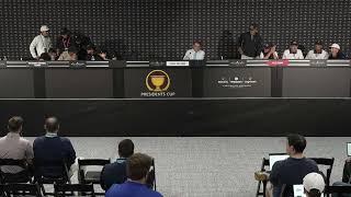 Captain's Friday Pairings Press Conference 2024 Presidents Cup · Fourball