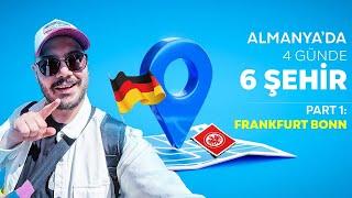 Almanya Turu | 4 Günde 6 Şehir Gezisi - Vlog [Bölüm 1]