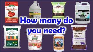 How Many Different Fertilizers Should You Use?