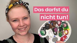 Acrylfarben: diesen FEHLER machen die meisten (Du auch?!)