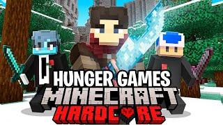 100 Players Simulate the Winter HUNGER GAMES in Minecraft!