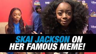 Skai Jackson Gives Us The Scoop About Her Famous Meme! | WHOSAY