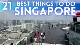 Best Things to do in Singapore 2025 4K