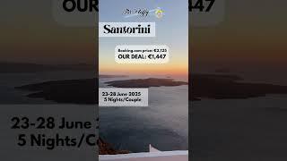 Santorini Hotel Deal of Mr Fluffy Travel