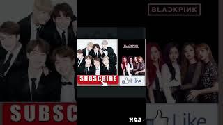 BTS VS BLACKPINK #shorts #youtubeshorts #btsvsblackpink