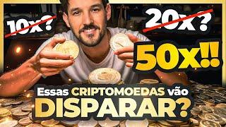 3 CRIPTOMOEDAS PROMISSORAS E BARATAS PARA INVESTIR PARA 2024 E 2025 | 10x, 20x ou 50x?