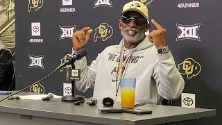 Press conference: Coach Prime’s CU Buffs prepare for rivalry vs. CSU