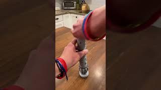 Darth maul ASMR lightsaber build…