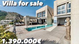 Modern villa  with overwhelming views in Altea Hills for sale