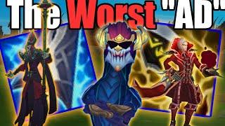 Who is The Worst "AD" Champion in League of Legends?