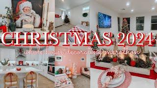  WHOLE HOUSE CHRISTMAS DECORATING || CHRISTMAS DECORATIONS || CHRISTMAS DECORATE WITH ME