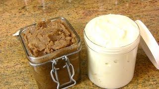 Homemade DIY Whipped Shea Butter and DIY Sugar Scrub Recipes | Cooking With Carolyn