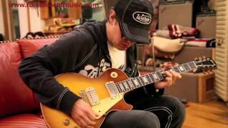 Joe Bonamassa and his 1959 Les Paul at Rumble Seat Music