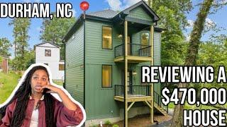 REVIEWING A $470,000 HOUSE FOR SALE IN DURHAM, NC | MOVING TO DURHAM, NC | **ZILLOW GONE WILD!**