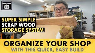 These genius scrapwood storage tricks will transform your workshop