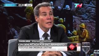 El fiscal Nisman denuncia a la presidente Cristina Kirchner de encubrir atentado terrorista 14/01/15