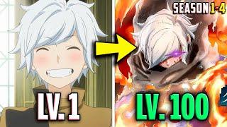  Lv. 1 Simp Boy becomes MAX LEVEL to Date a Lv. 90 Girl  Danmachi All Seasons