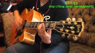 97 Gibson EC 30 BKE Factory Strum,깁슨EC30BKE스트럼/원미사운드