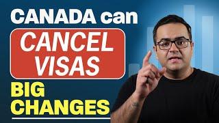 Canada CAN NOW CANCEL VISAS Temporary Resident Documents Canada Immigration News Latest IRCC Updates