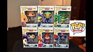 MASTERS OF THE UNIVERSE Funko Pop Unboxing & Review! He-man,Skeletor,Merman,Stratos,Orko,Evil-Lyn