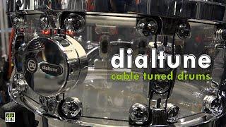 Drum tuning with Dialtune - a new cable tuning system