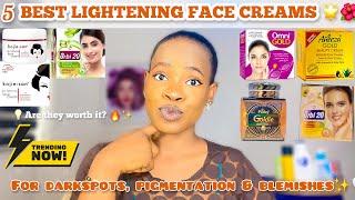 BEST LIGHTENING FACE CREAMS TO FIGHT DARKSPOTS, PIGMENTATION & BLEMISHES TO GET YOUNGER-LOOKING SKIN