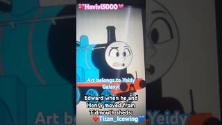 (Art belongs to @yeidygalaxy) POOR EDWARD! #thomasandfriends #2024