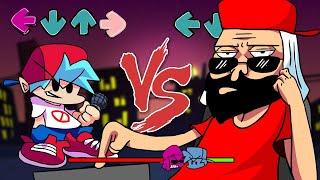 Boyfriend (Friday Night Funkin) Vs. Mussa - Batalha de Rap Animada