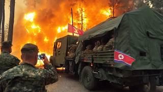 2 MINUTES AGO! North Korean Troops Convoy Trying to Enter Kursk DESTROYED by South Korean missiles