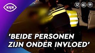 Politie pakt BESCHONKEN BESTUURDER hardhandig aan | Overtreders | KIJK Misdaad