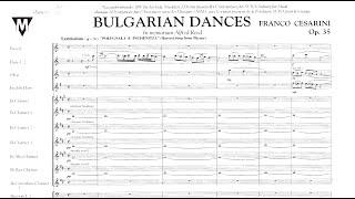 [Score] Franco Cesarini - Bulgarian Dances (Part I) for concert band (2006)