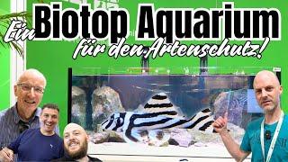 Ein Aquarium im Zeichen des Artenschutzes | Von Biologen geplant, von Aquascaper eingerichtet | L46