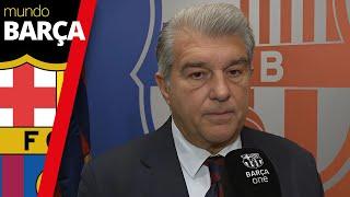 BARÇA | Emocionadas palabras de LAPORTA tras la muerte de Carles Miñarro | FC BARCELONA