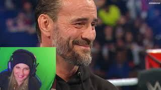 CM PUNK Goes off Script and makes Seth Rollins LAUGH WWE Raw March 25 2024