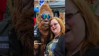 Shenandoah Squatch at Bigfoot Events #bigfoot #shorts #onewheel